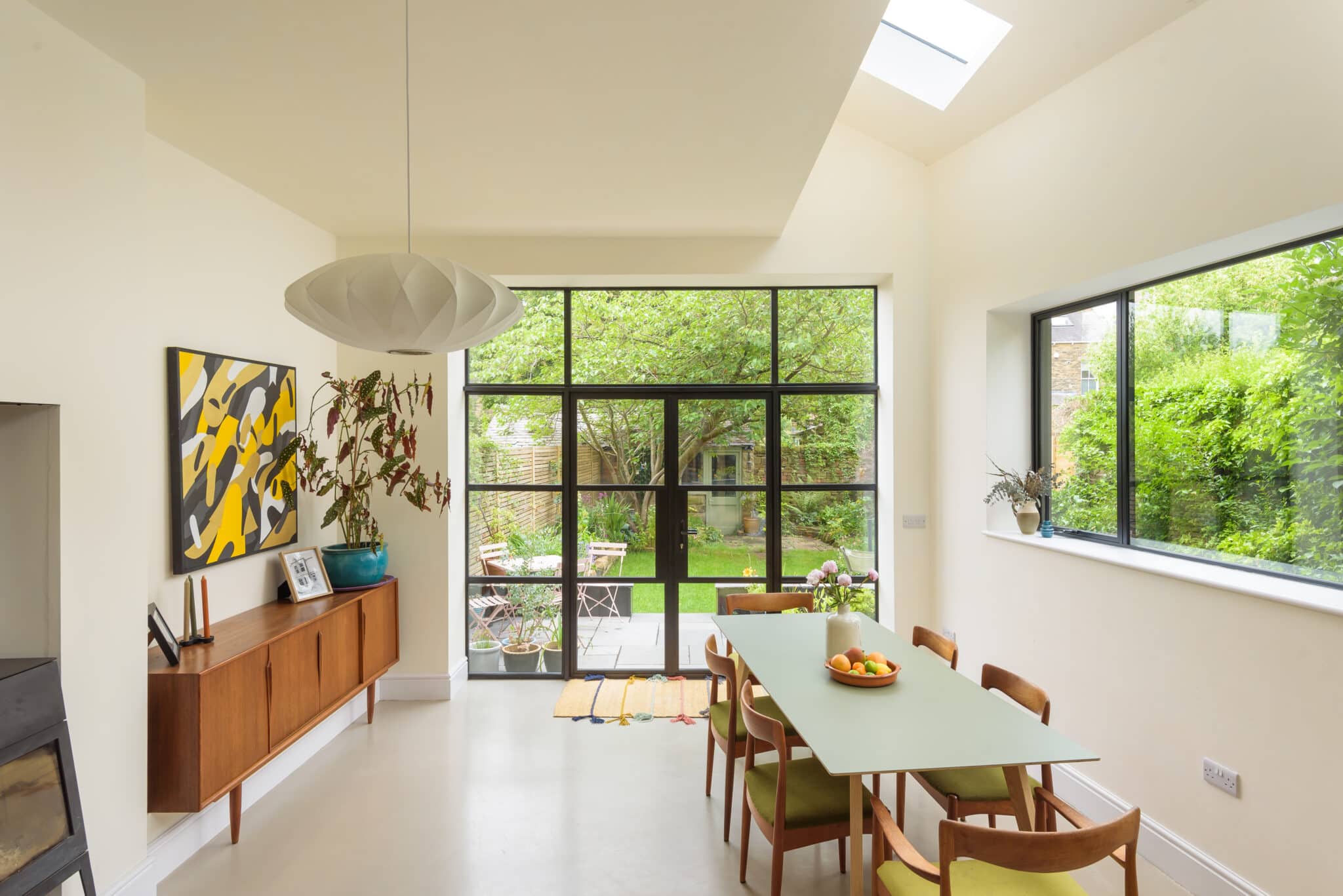 Astrid Architects — Interior photo of a kitchen dining room extension